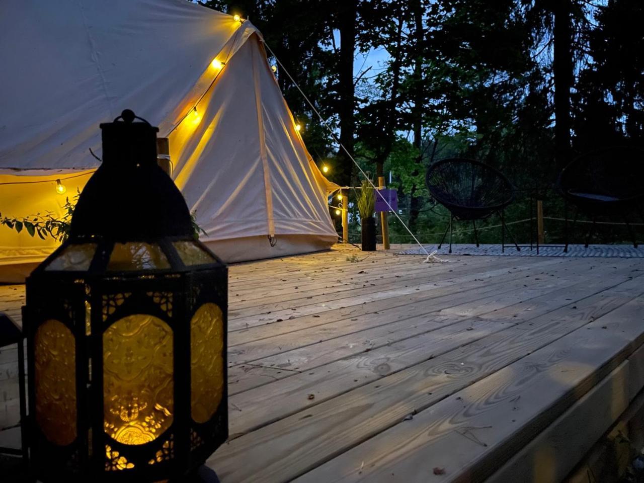 Tent Delhi A B&B In A Luxury Glamping Style Mariefred Esterno foto