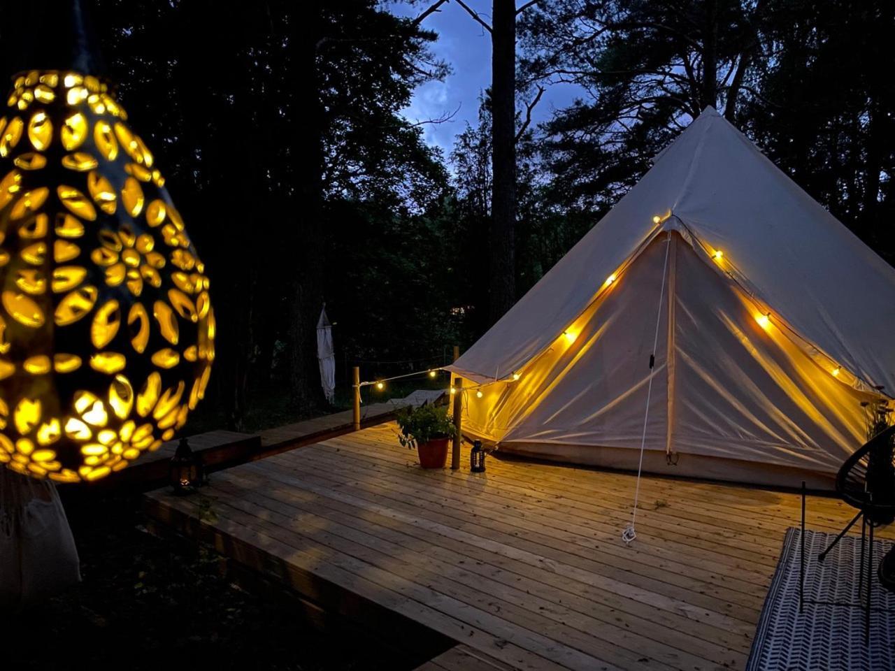 Tent Delhi A B&B In A Luxury Glamping Style Mariefred Esterno foto